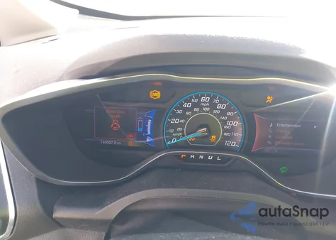 2013 Ford C-Max Hybrid Se from USA, damaged, VIN 1FADP5AU5DL502475